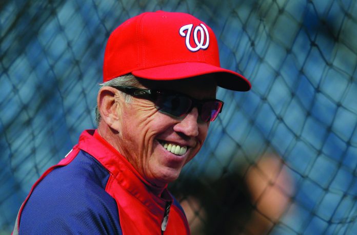 Pablo Martinez Monsivais/AP
Washington Nationals manager Davey Johnson won NL manager of the year Tuesday.