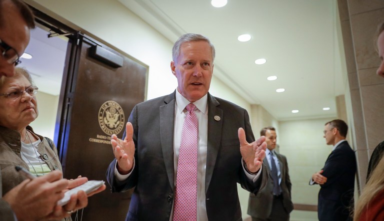 Rep. Mark Meadows, R-N.C., said Obamacare repeal was 
