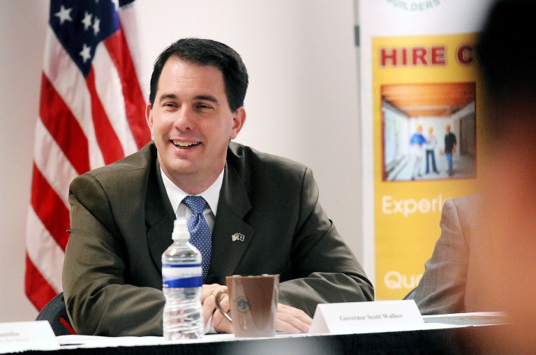 Wisconsin Gov. Scott Walker (AP/Eau Claire Leader-Telegram)