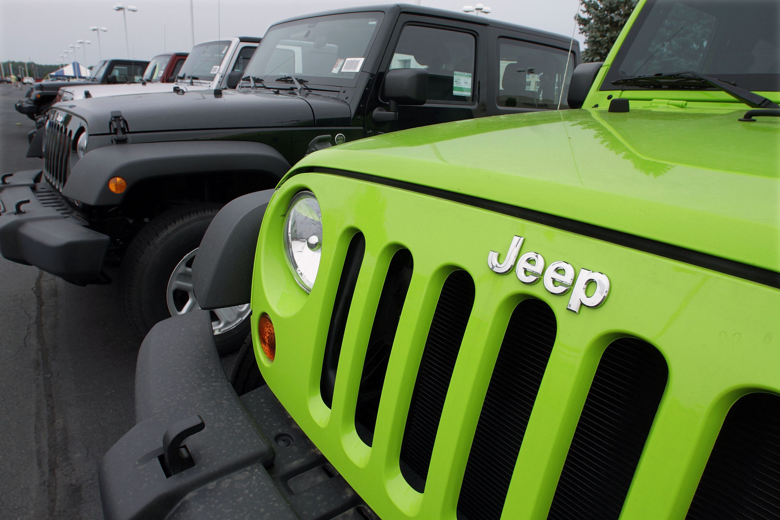 Woman arrested after being found naked in back seat of Jeep at Florida car dealership: Police report