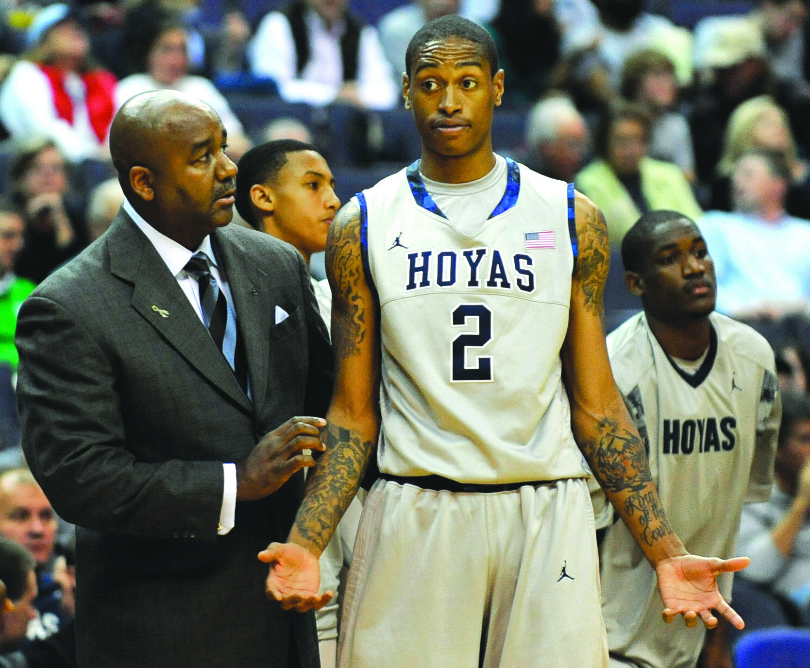 Georgetown’s Greg Whittington trying to catch up on offense