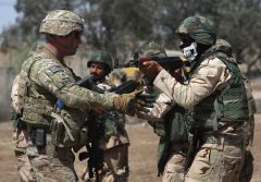 Iraqis were relieved U.S. came to help re-train army