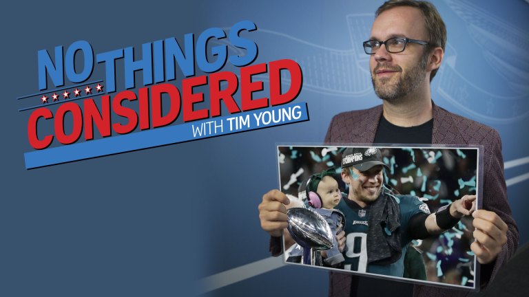 The Super Bowl’s politics and antifa or Eagles celebration on No Things Considered