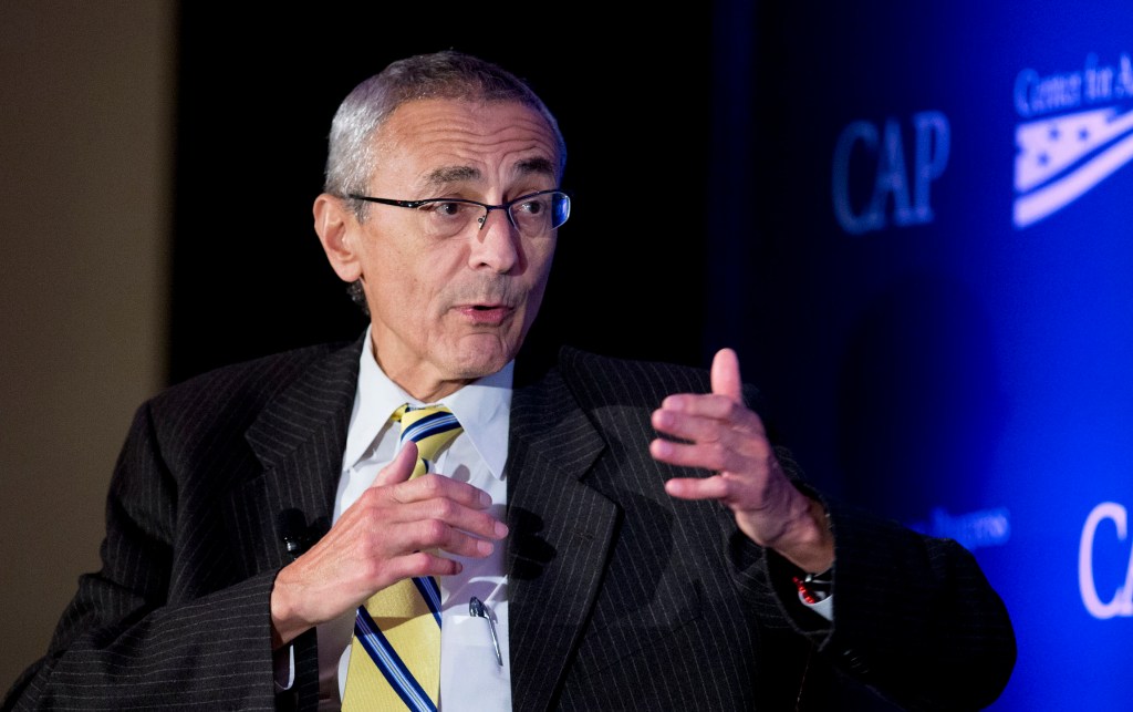 John Podesta tweets: ‘I’ve switched teams.Vote Trump 2016’