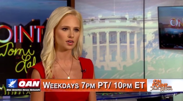 Tomi Lahren announced Tuesday night on social media that she had completed her last show. (Image courtesy screenshot)
