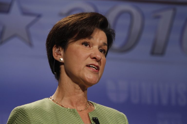 Alex Sink announced she will not run for governor again in 2014 and will instead focus on the Florida Next Foundation she created to help small businesses grow. (AP Photo/J Pat Carter, File)