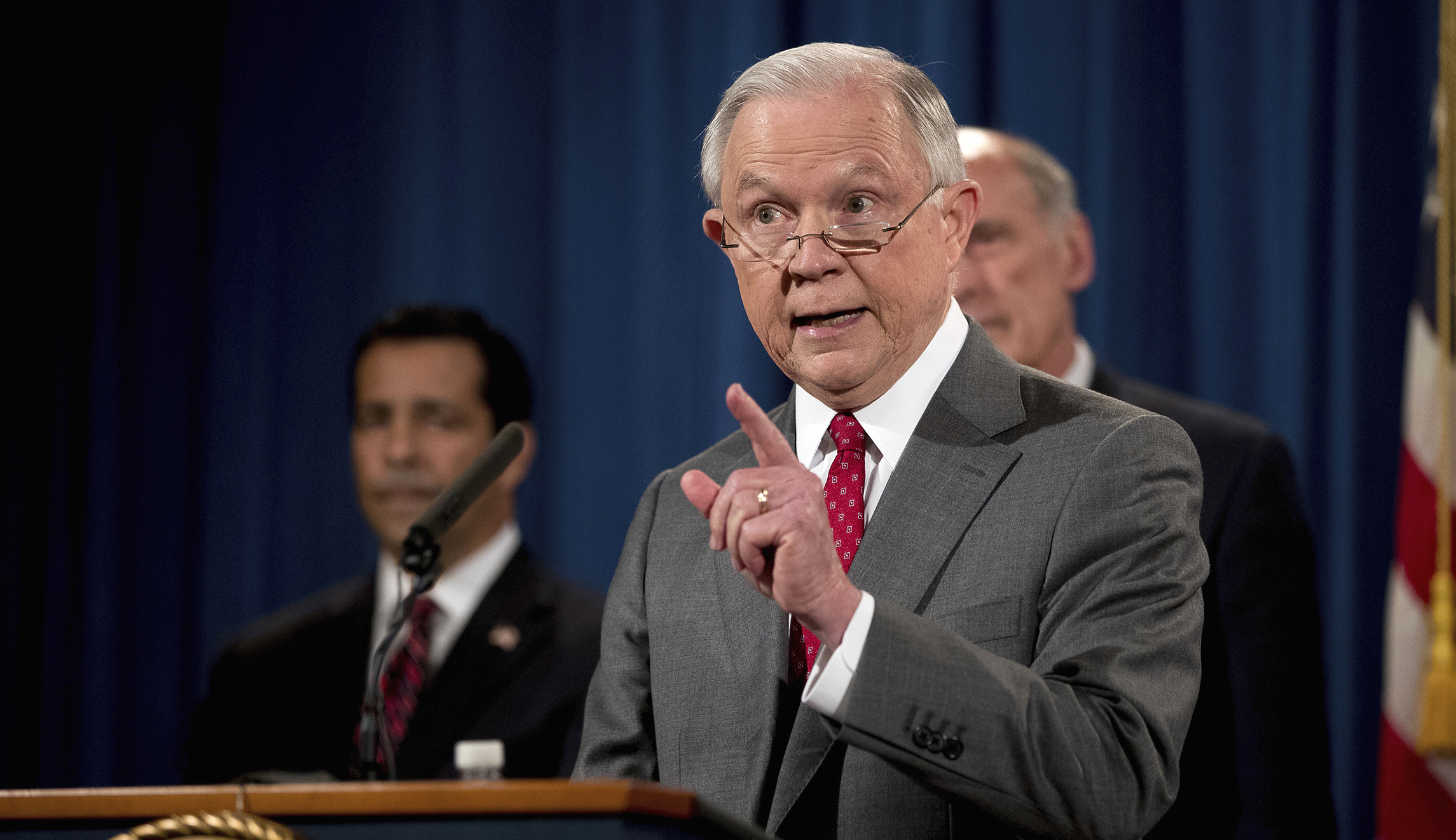 Jeff Sessions sought to appease Trump with his press statement. It won’t work.