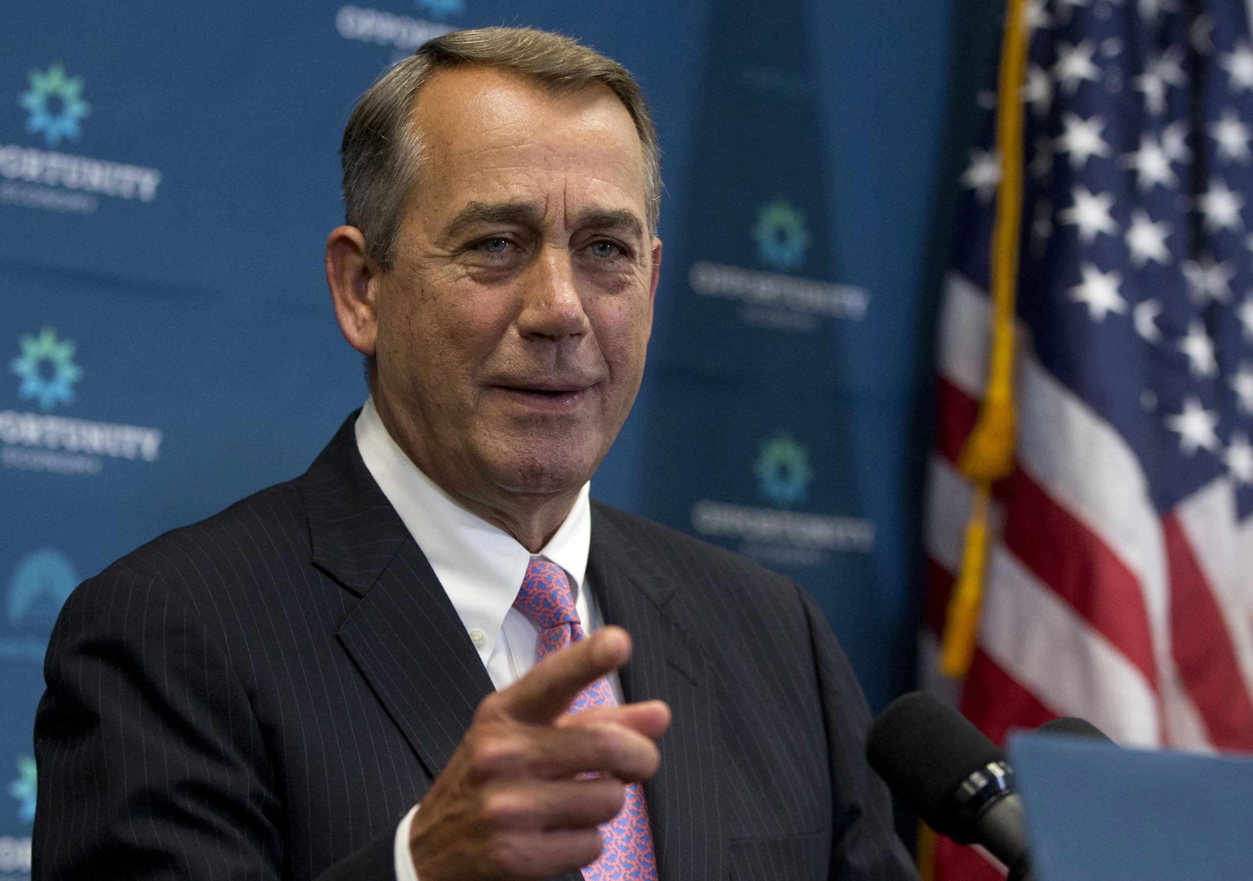 Resignation effect? Boehner’s approval rating rises
