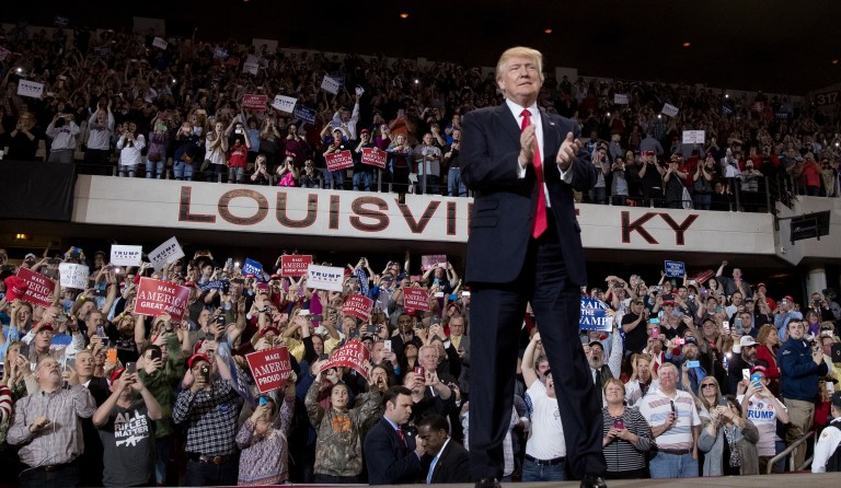 Nearly half of 71,000 Kentuckians who bought health insurance on the federal exchange were benefiting from the cost-sharing subsidies Trump just ended. (AP Photo/Andrew Harnik)
