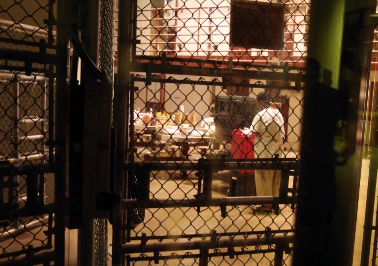 Last month, the Obama administration released its plan to close the detention center at Guantanamo Bay. (AP Photo/Ben Fox)