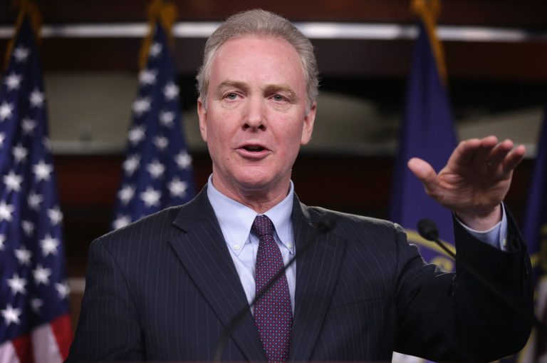 Rep. Chris Van Hollen speaks during a news conference March 20, 2014 on Capitol Hill in Washington. (Photo by Alex Wong/Getty Images)
