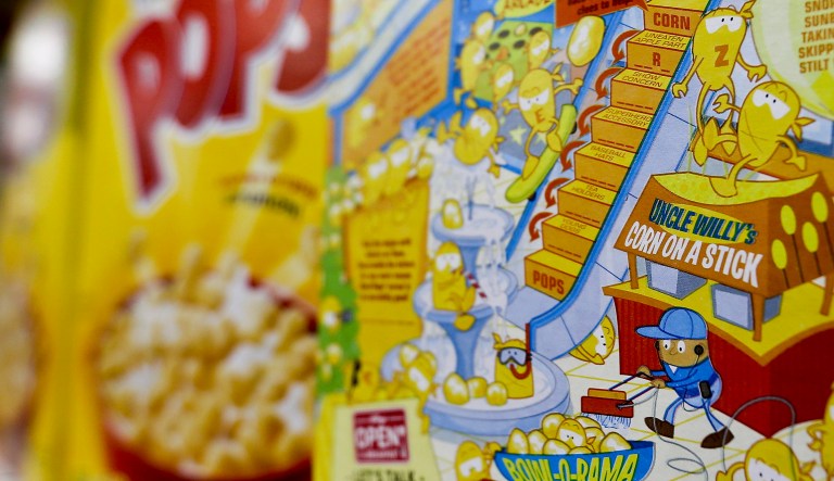 Kellogg is redoing its Corn Pops cereal boxes after a complaint that the art on the back is racially insensitive. The box shows cartoon Corn Pops hanging out in a retail mall. Author Saladin Ahmed complained on Twitter that the cereal box is 