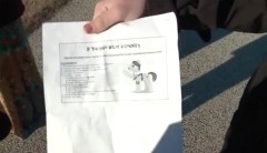 Loser parent stops kids from seeing swastikas in middle school