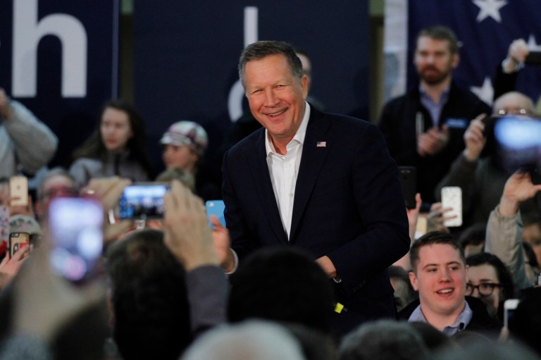 Republican presidential candidate Ohio Gov. John Kasich said, 