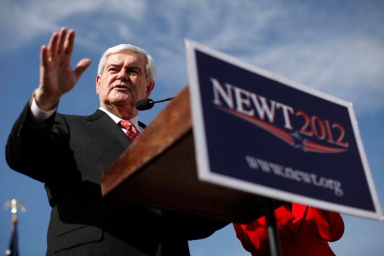 Gingrich dismisses Romney attacks as ‘desperate’