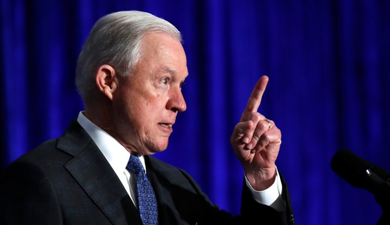 The law, which is set to take effect in September, would let local law enforcement question the immigration status of people who are legally detained. (AP Photo/Jacquelyn Martin)