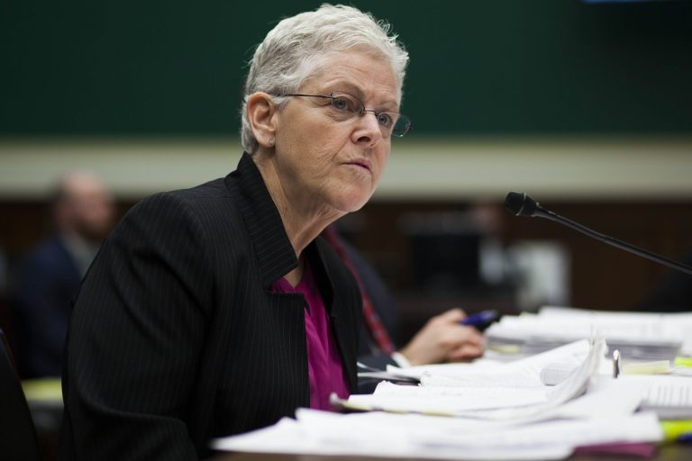 Gina McCarthy testifies before the House Energy and Commerce Committee.