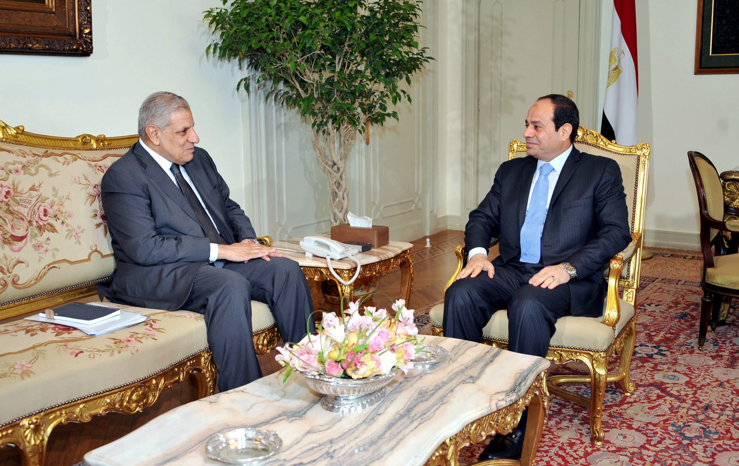 Egypt’s president swears in new government