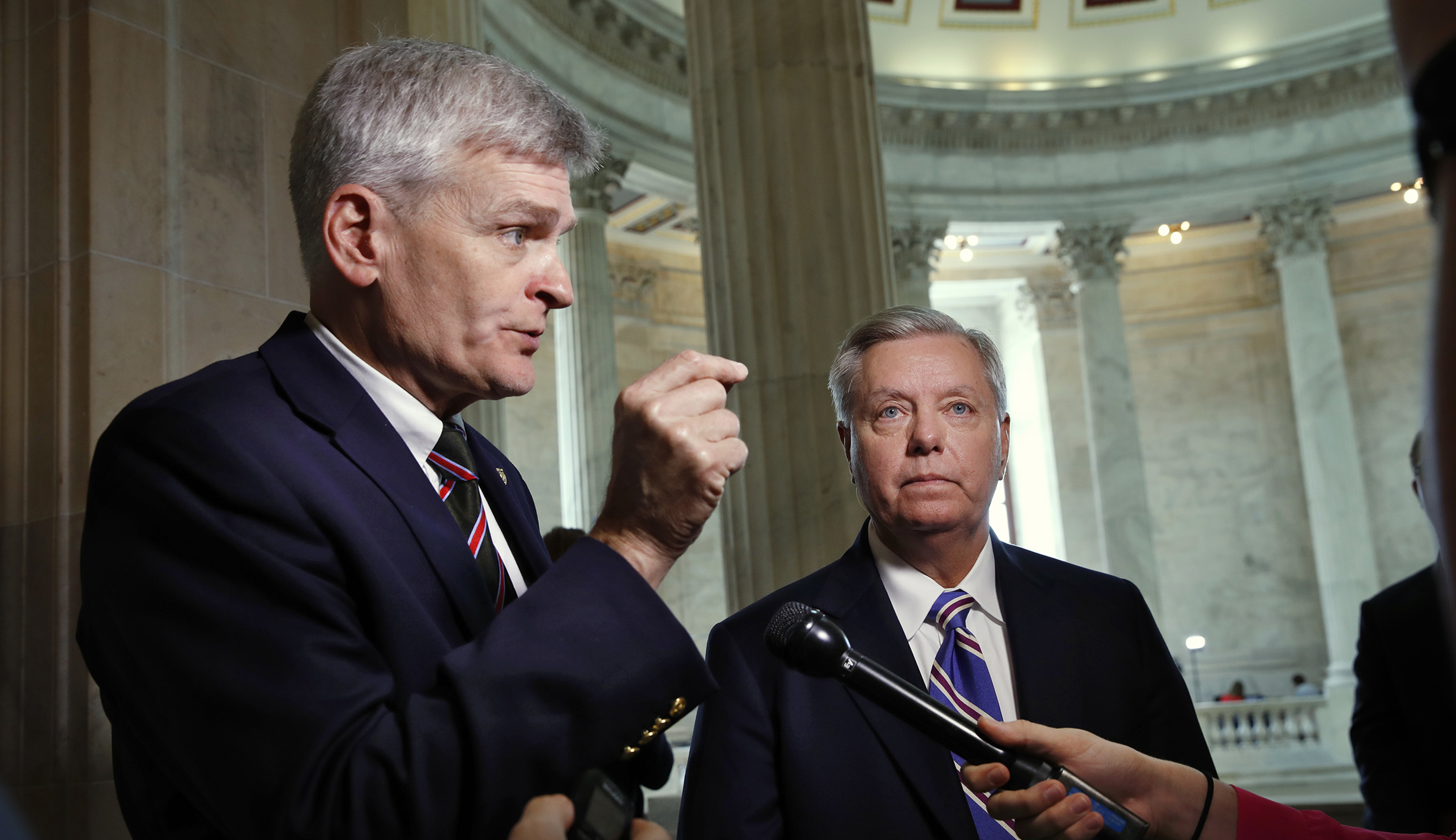 Republicans Lindsey Graham, Bill Cassidy hold on to Obamacare repeal option