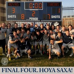Georgetown men’s soccer team not just happy to be there