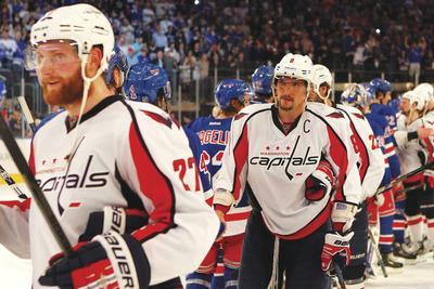 Paul Bereswill/Getty Images
Alex Ovechkin and the Washington Capitals lost to the New York Rangers in Game 7 of the Eastern Conference semifinals Saturday.
