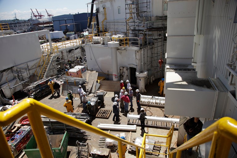 —œGiven the unique and challenging Arctic environment and industry’s declining interest in the area, foregoing lease sales in the Arctic is the right path forward,—£ said Interior Secretary Sally Jewell. (AP Photo)