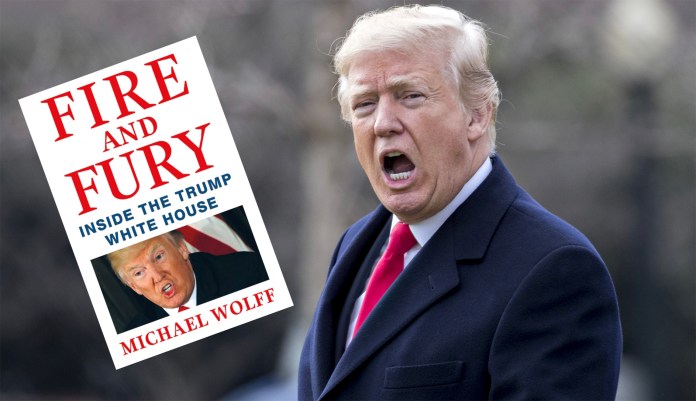 President Trump and the White House have spent the past two days attempting to refute, and even prevent the publishing of, Michael Wolff's forthcoming book, "Fire and Fury: Inside the Trump White House." (Andrew Harrer/Bloomberg)