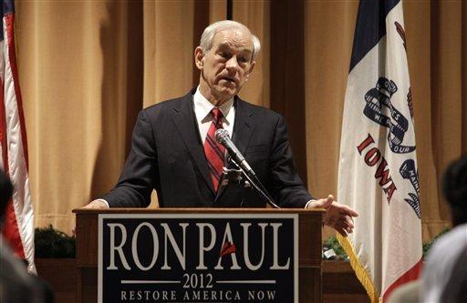 Ron Paul’s standing ovation for raw milk support
