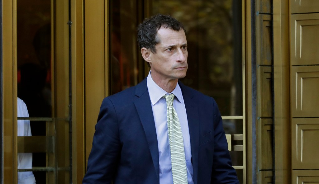 Anthony Weiner to be released from halfway house