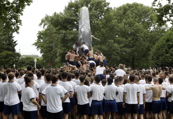 The US Naval Academy’s traditional Herndon Climb: Watch live