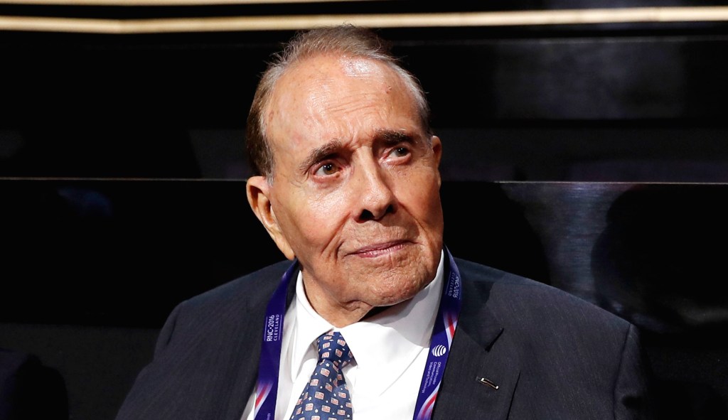 WATCH: Bob Dole gets emotional while paying respects to George H.W. Bush