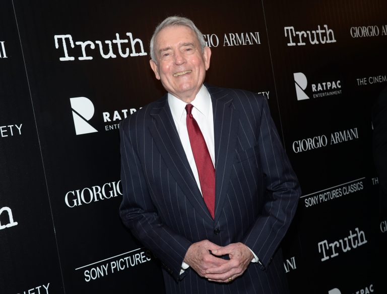Dan Rather attends a special screening of "Truth" at The Museum of Modern Art in New York i 2016. He has been a constant critic of President Trump.