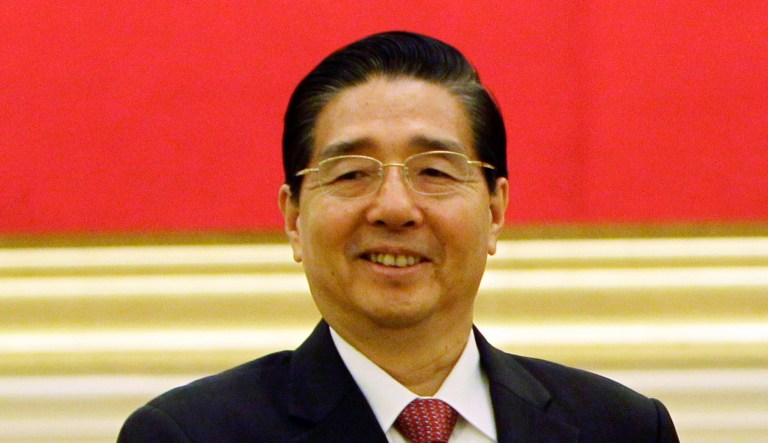 Chinese Minister of Public Security Guo Shengkun, a member of the State Council of China, is pictured at an event.