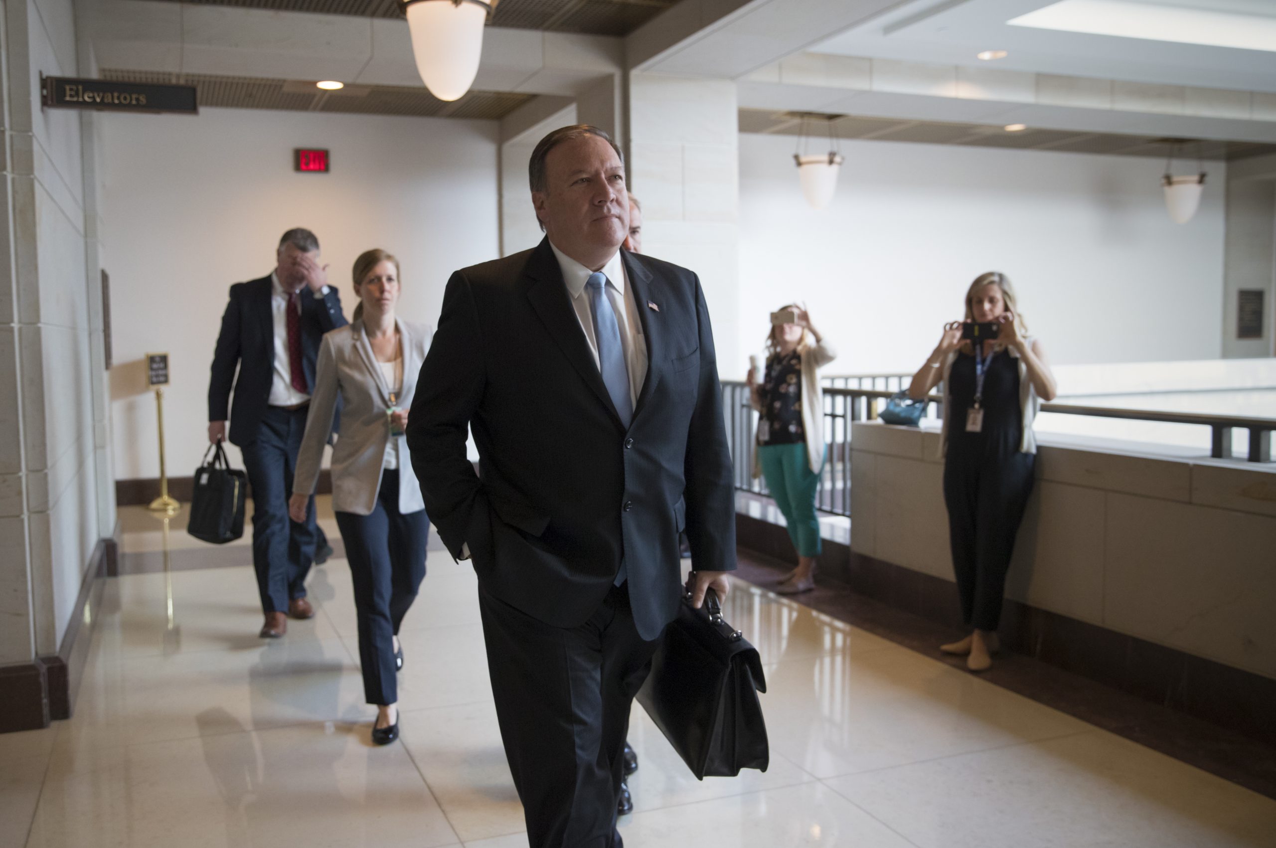 Mike Pompeo heads out on four-nation trip following confirmation