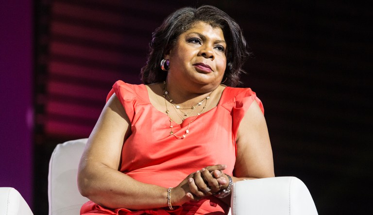 April Ryan seen at the ESSENCE Empowerment Experience at Ernest N. Morial Convention Center on June 30, 2017, in New Orleans.