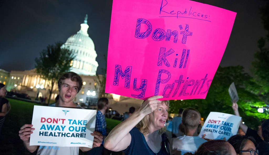 Partisan sniping dooms Obamacare bills