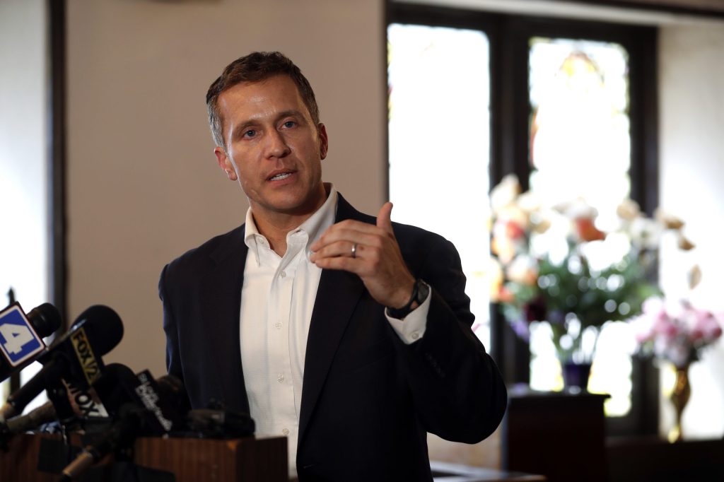 Republican Gov. Eric Greitens is threatening Trump’s agenda, throwing a lifeline to Claire McCaskill