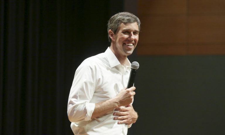 Rep. Beto O'Rourke, D-Texas, of El Paso, Texas, speaks at the University of Texas at Dallas Wednesday, Sept. 20, 2017, in Richardson, Texas. 