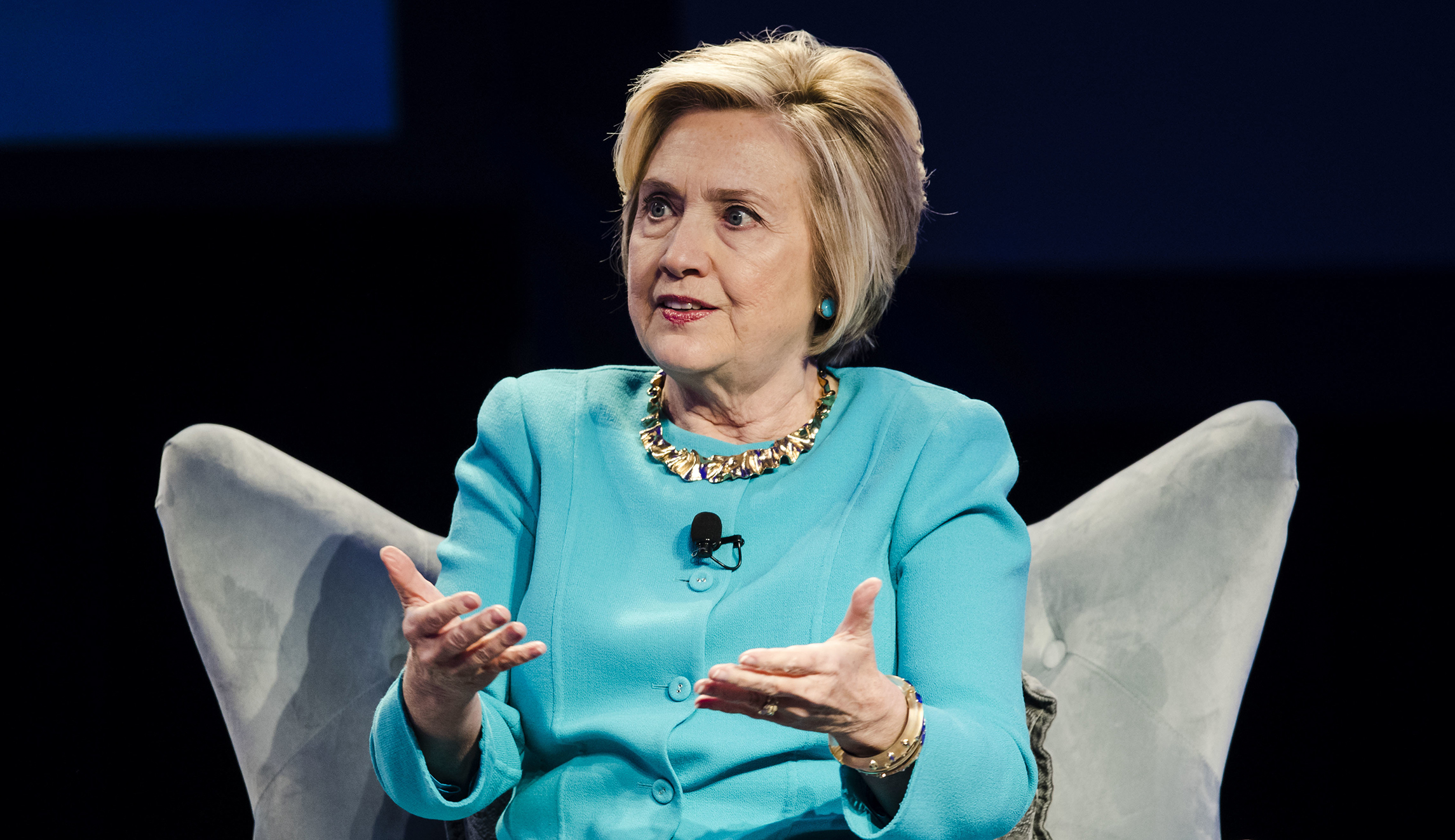 Hillary Clinton answers question on where Trump’s loyalty lies