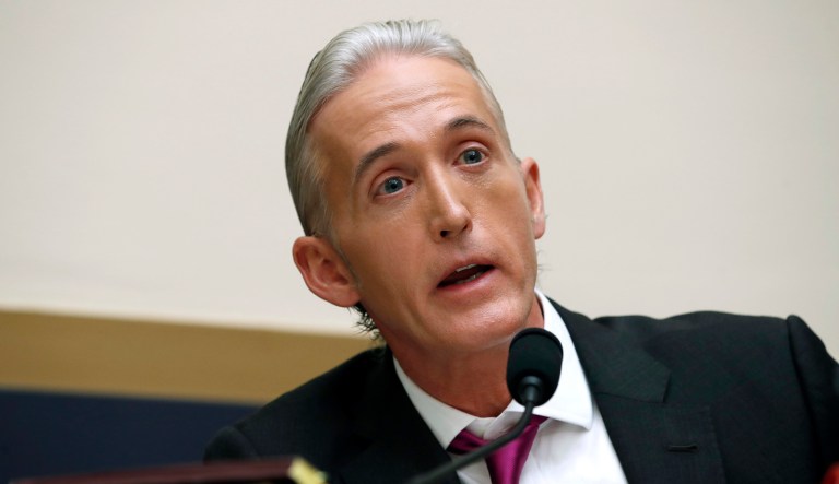 Rep. Trey Gowdy, R-S.C., during a House Judiciary Committee hearing on Capitol Hill. 
