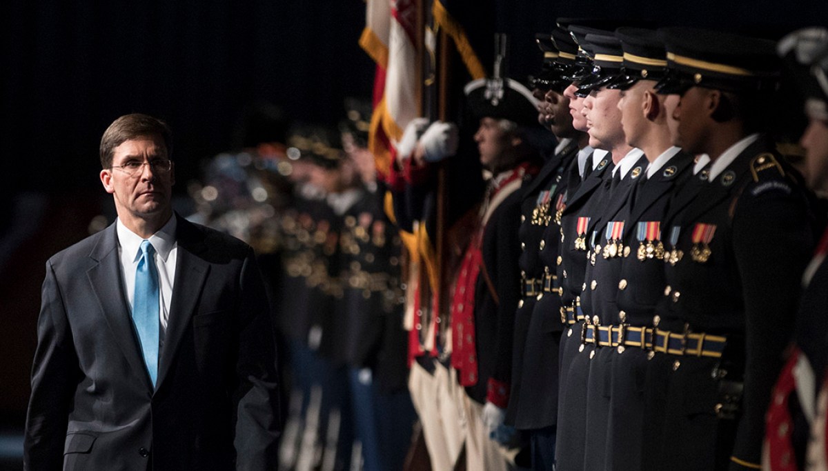 Esper sues Defense Department for ‘censoring’ First Amendment rights by redacting book on Trump administration