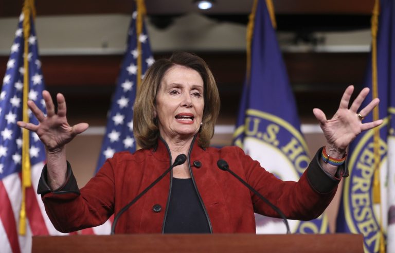 House Minority Leader Nancy Pelosi, D-Calif., pointed to the fact that several Americans and Russian nationals and entities have been indicted by special counsel Robert Muellerâs Russia probe.