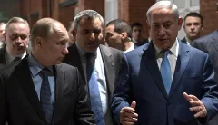 Benjamin Netanyahu tells Vladimir Putin: ‘Iran has to withdraw from all of Syria’