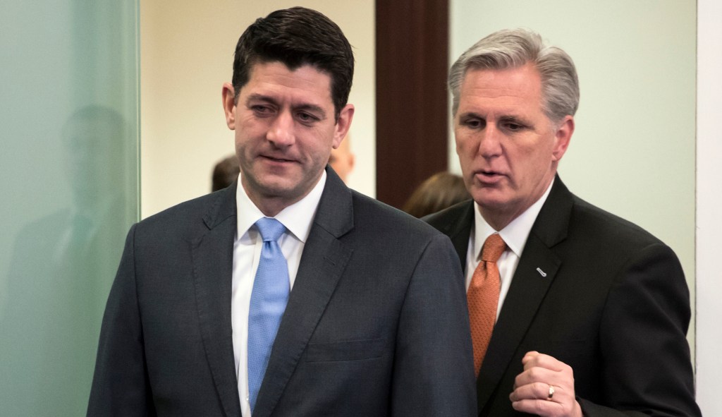 Paul Ryan endorses House Majority Leader Kevin McCarthy for speaker