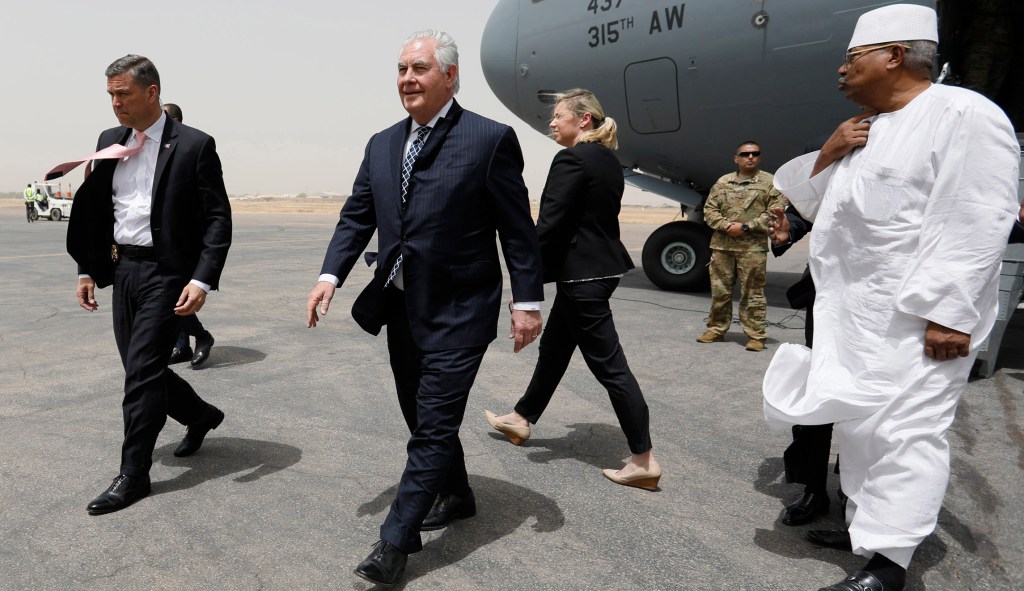 Rex Tillerson cuts Africa trip short after getting sick: Report