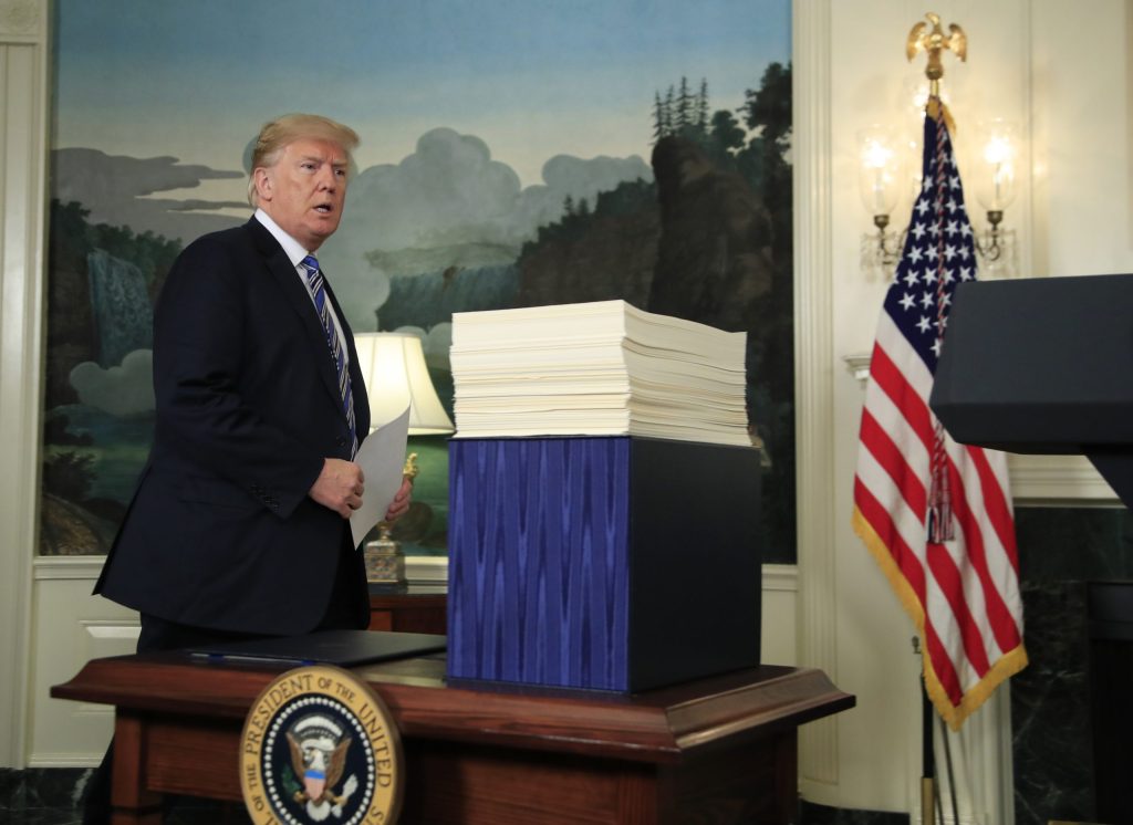 Trump’s veto threat puts pressure on Congress to fix spending mess