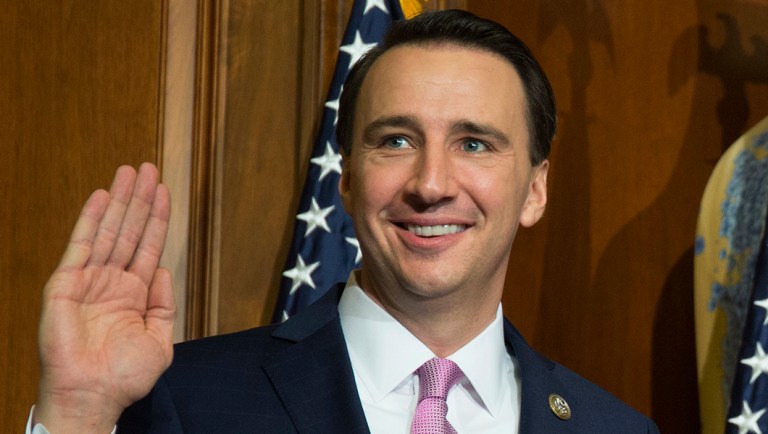 Rep. Ryan Costello, R-Pa., participates in an event in D.C.
