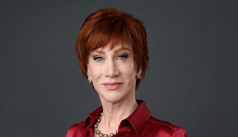 Comedian Kathy Griffin poses for a portrait in Los Angeles.
