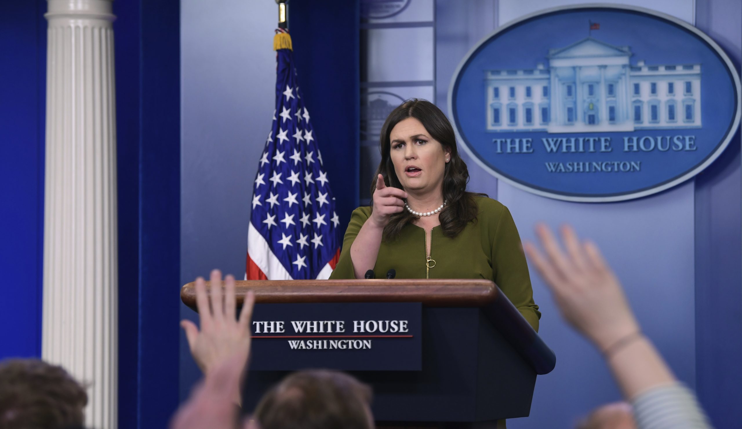 Sarah Sanders: Trump will decide Scott Pruitt’s fate