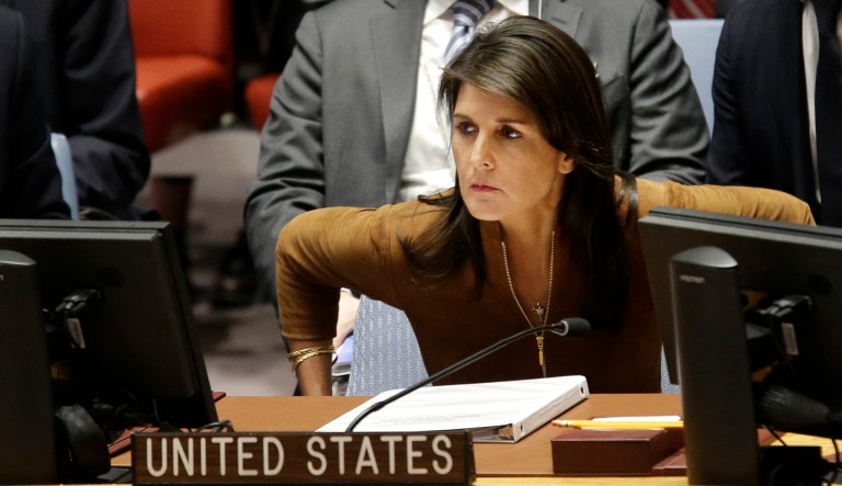 Nikki Haley: US report on UN voting records could lead to funding cuts
